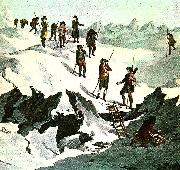 horace de saussures expedition var den tredje som besteg mont blancs topp unknow artist